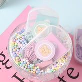 Macaron Clip and Stapler Set